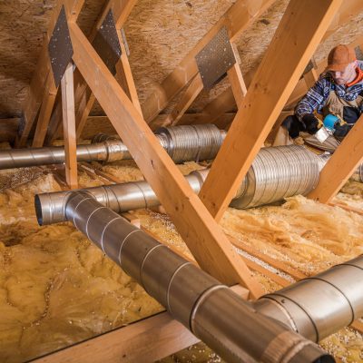 Ventilation dans l'entretoit